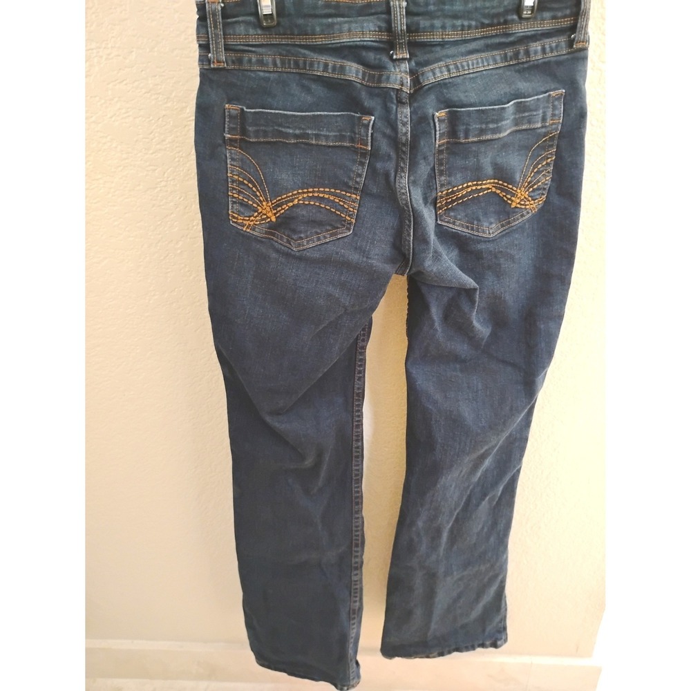 🍁H&M Divided Low Rise Flare Y2K Jeans Coquette Dark Cottage Cabin Fall Size 6